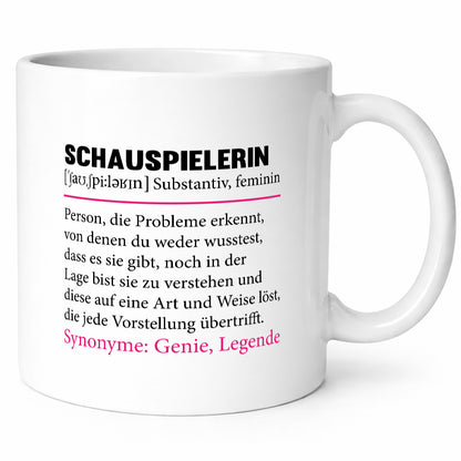 Schauspielerin | Spruch Theater Beruf Humor lustiger Geschenk Arbeit Kollegen