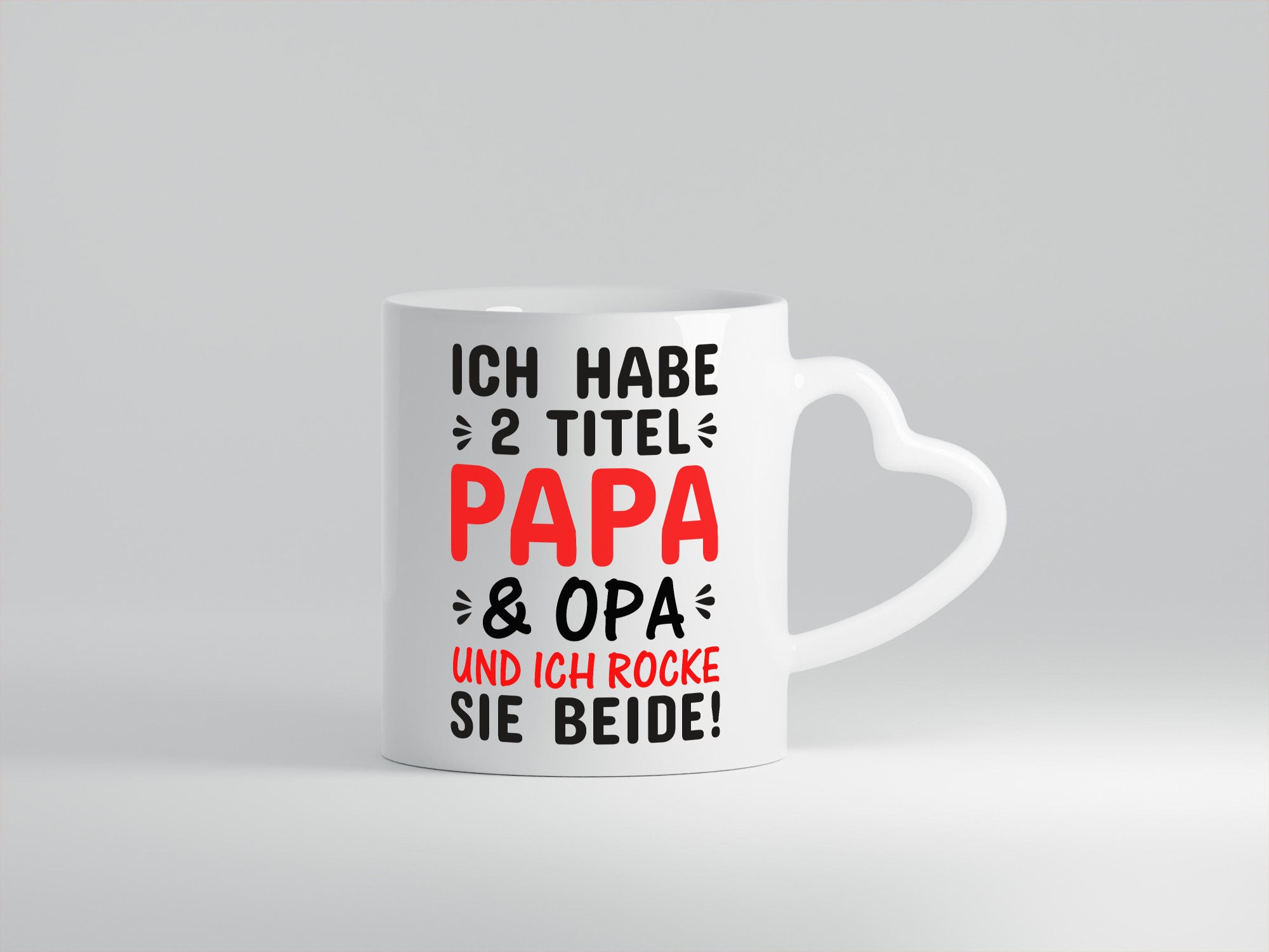 Papa und Opa | Männer Tasse Rocker Humor Geschenkidee Familie