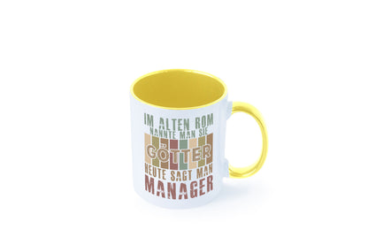 Heute sagt man: Manager | Management Humor Geschenkidee Tasse
