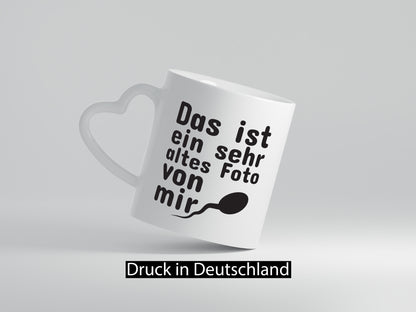Sehr altes Foto von mir | lustige Tasse Männer Humor Geschenk Geschenkidee