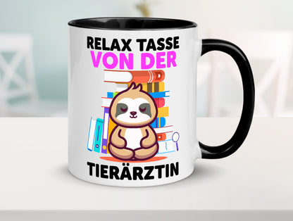 Relax Tasse: Tierärztin | Mediziner Tiermedizin Humor Tierliebhaber
