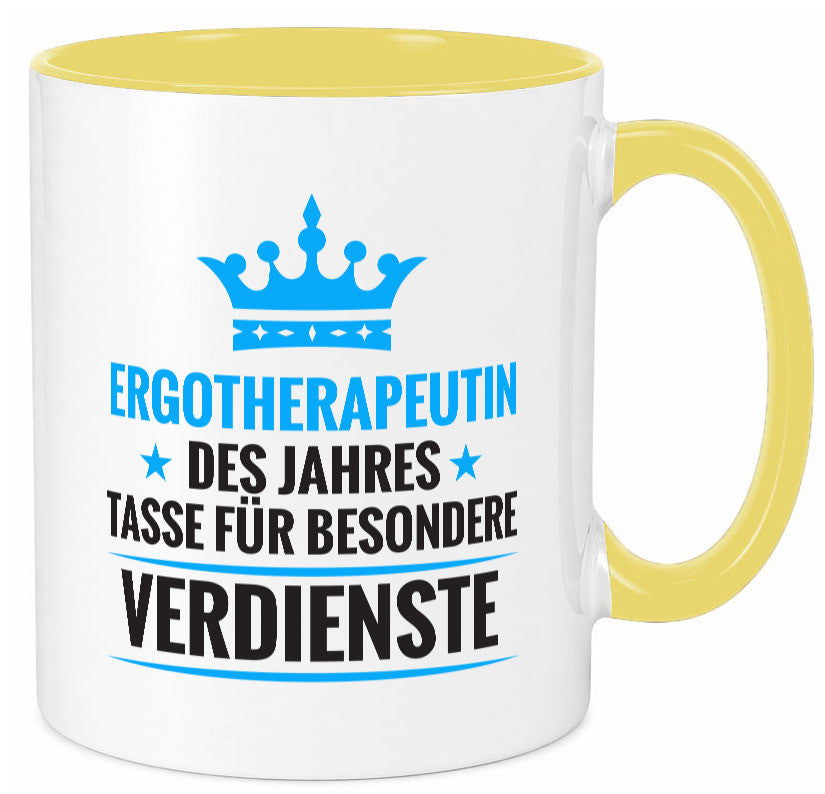Besonderer Verdienst: Ergotherapeutin | Ergotherapie lustig Humor Geschenkidee