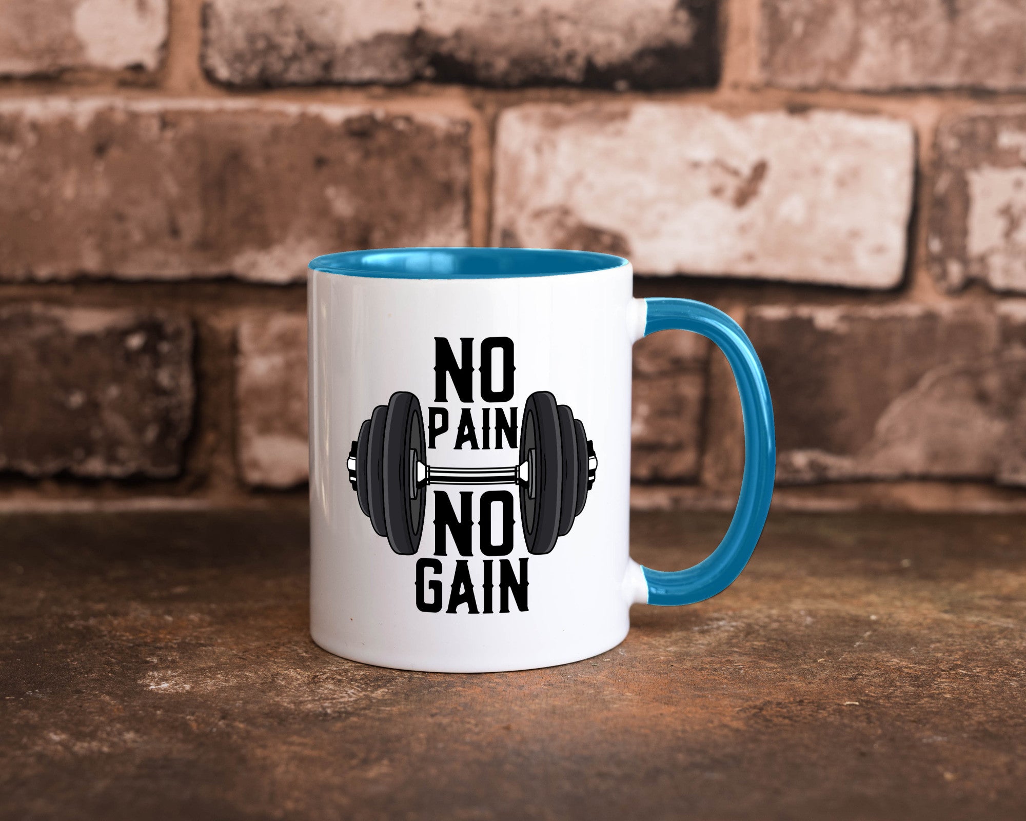 No Pain Gain | Training Motivation Fitness Pumpen lustig Humor Geschenkidee