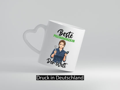 Beste Mechanikerin | KFZ v2 Humor Geschenkidee Tasse