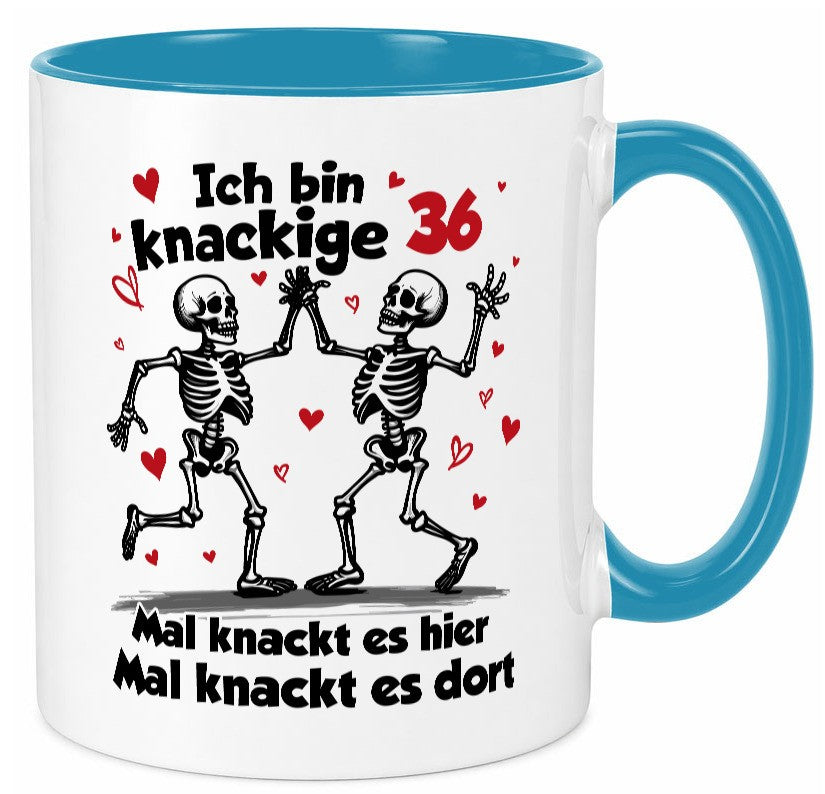 36. Geburtstag | Knackige 36 Ich bin alt v2 Geschenkidee Humor Tasse