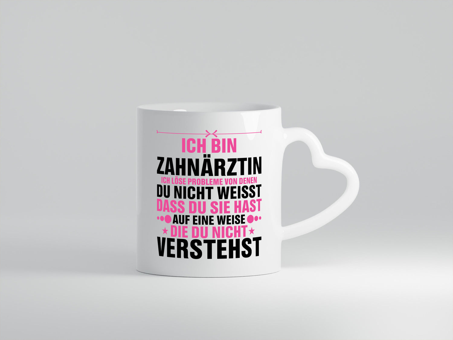 Löse Probleme: Zahnärztin | Zahnmedizin Beruf Geschenkidee Arbeit Kollegen Büro