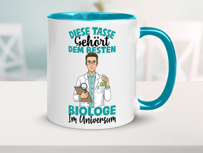 Im Universum: Biologe | Biologie Naturforscher Humor Geschenkidee Tasse