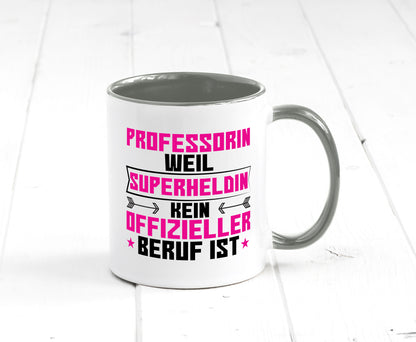 Superheldin Professorin | Uni Universität Geschenk Humor Geschenkidee lustiger