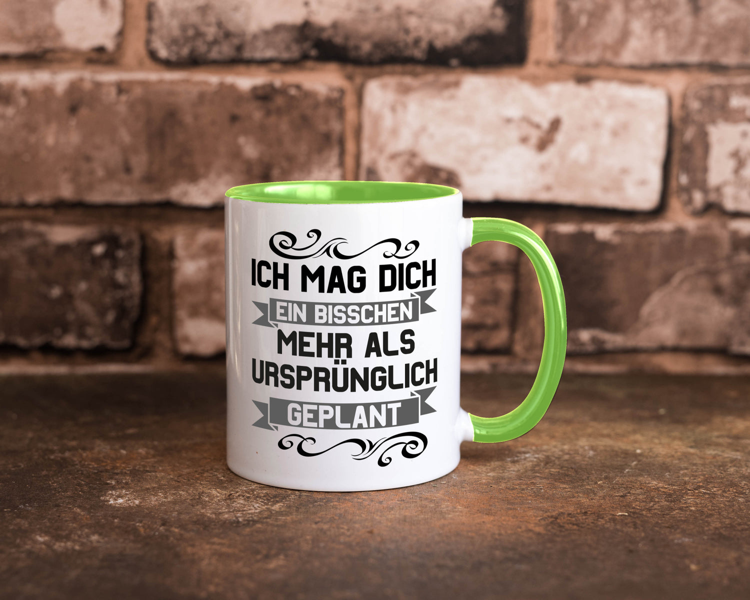 Ich mag dich mehr als geplant | Best Freinds Freundschaft Geschenkidee Humor