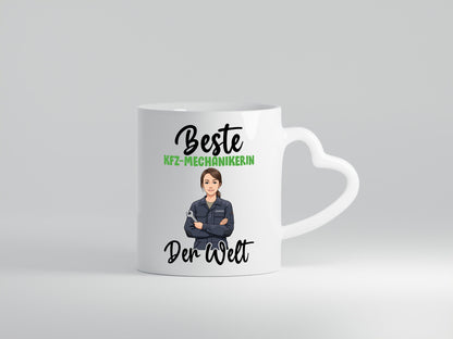 Beste KFZ-Mechanikerin | KFZ-Mechaniker v2 Humor Geschenkidee Tasse