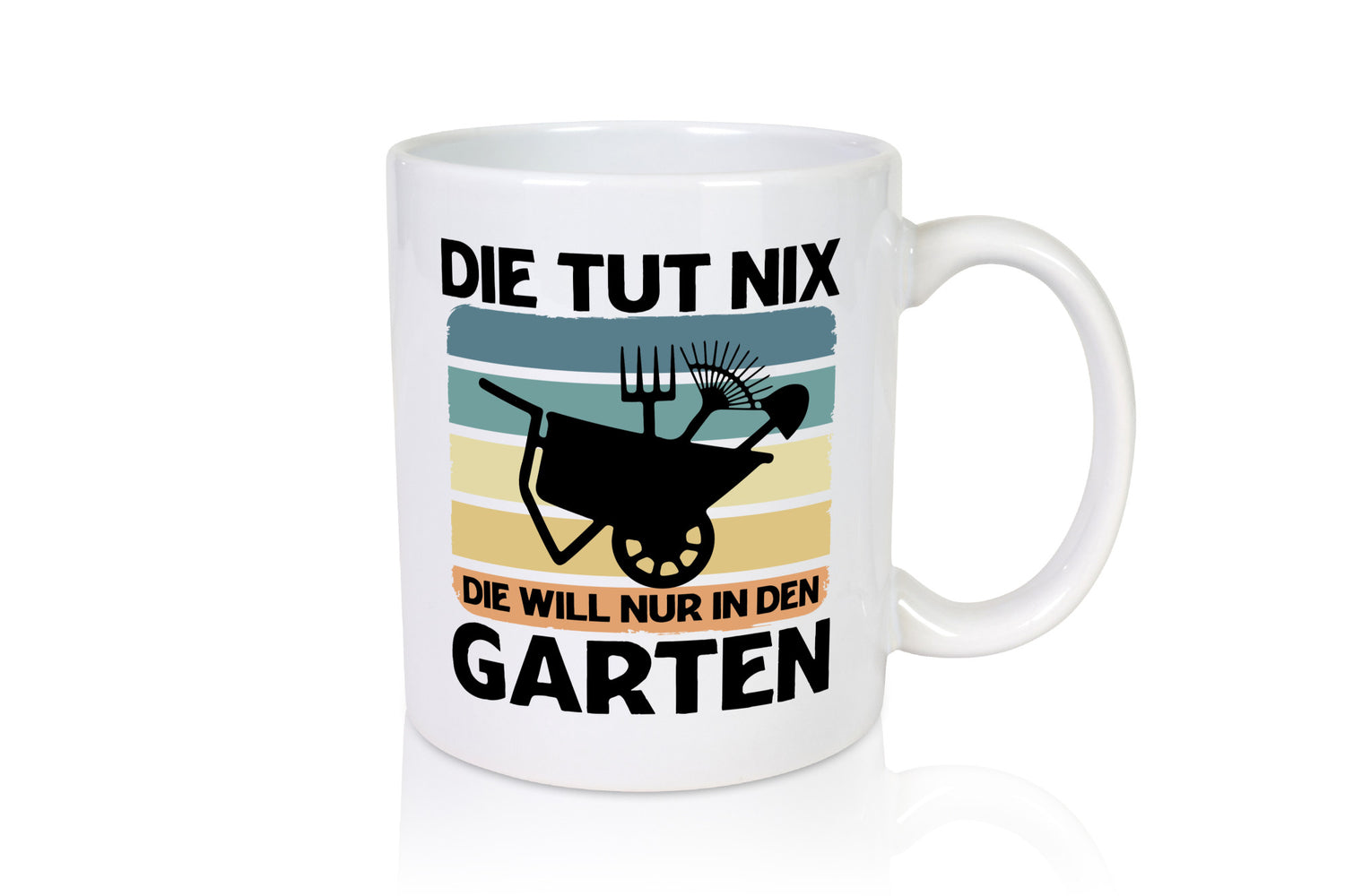 Die tut nix will nur in den Garten | Gärtnerin Geschenk Humor Geschenkidee