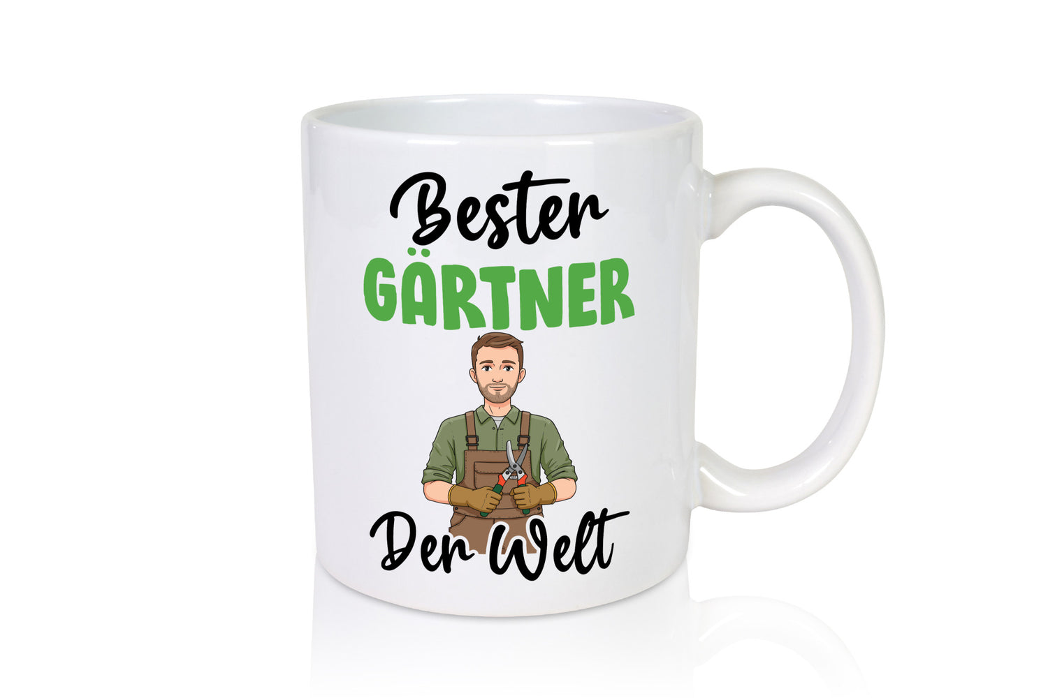 Bester Gärtner | Gartenbau v2 Geschenk Humor Geschenkidee lustiger Spruch Tasse