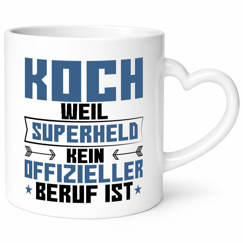 Superheld Koch | Chefkoch Humor Arbeit Kollegen Büro Geschenkidee Tasse