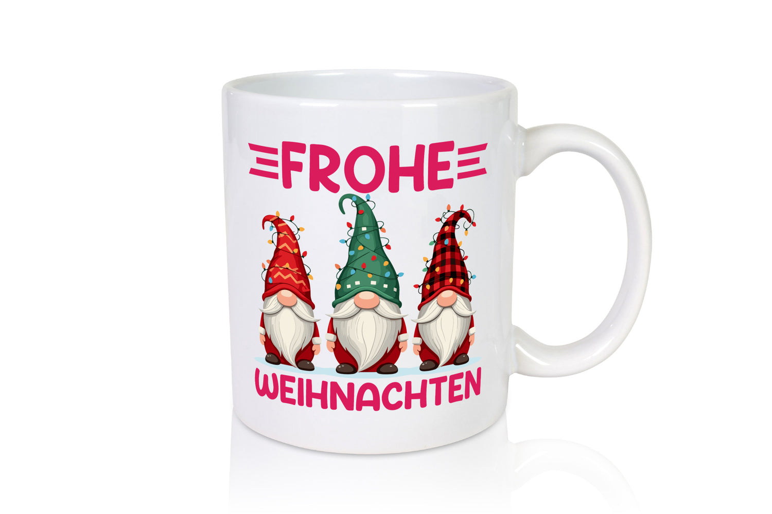 Drei Zwerge | Frohe Weihnachten Weihnachtszwerge lustiger Spruch Geschenk Humor