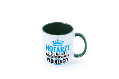 Besonderer Verdienst: Notarzt | Arzt Geschenk Humor Geschenkidee lustiger Tasse