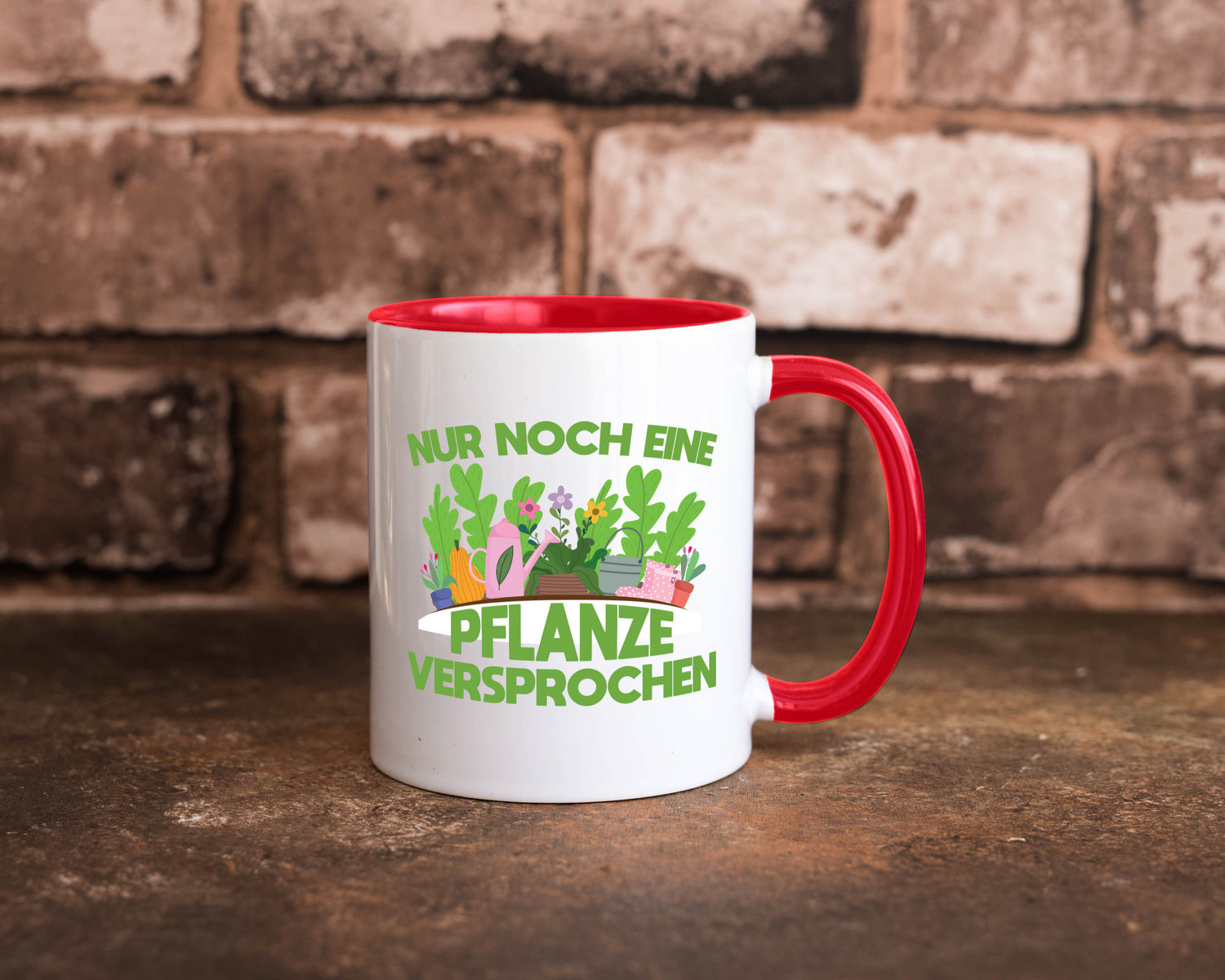 Noch eine Pflanze | Gartenarbeit Gärtnern Pflanzen Humor Arbeit Kollegen Büro