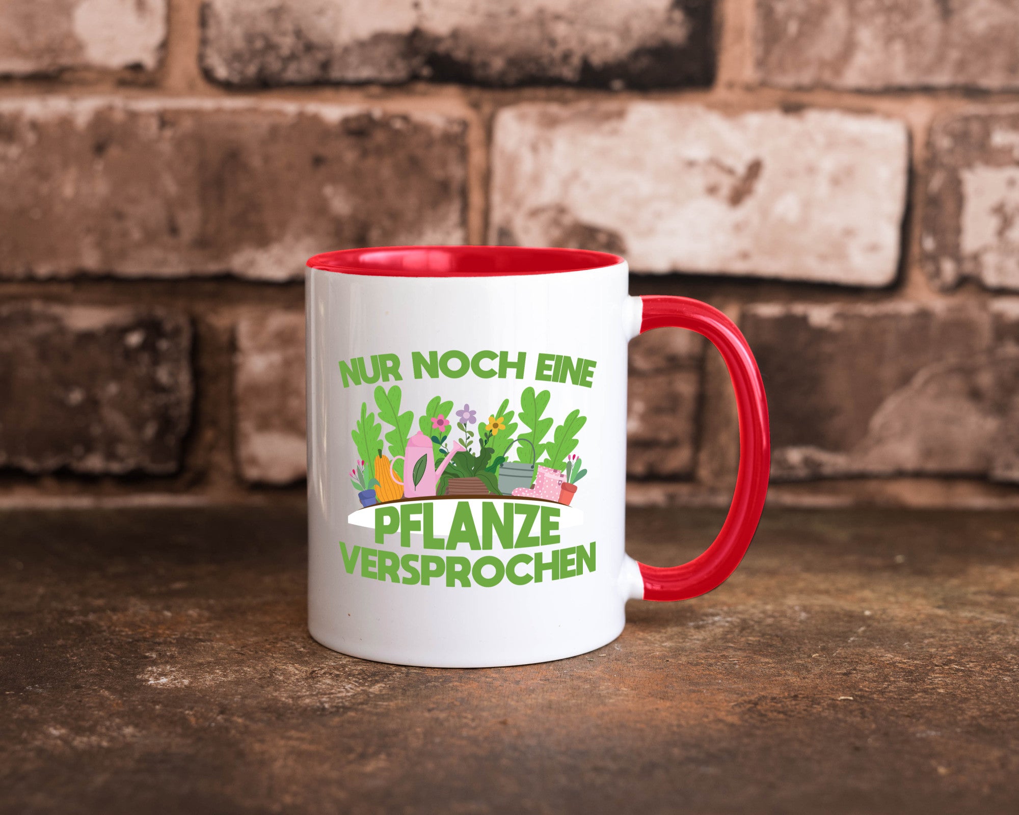 Noch eine Pflanze | Gartenarbeit Gärtnern Pflanzen Humor Arbeit Kollegen Büro