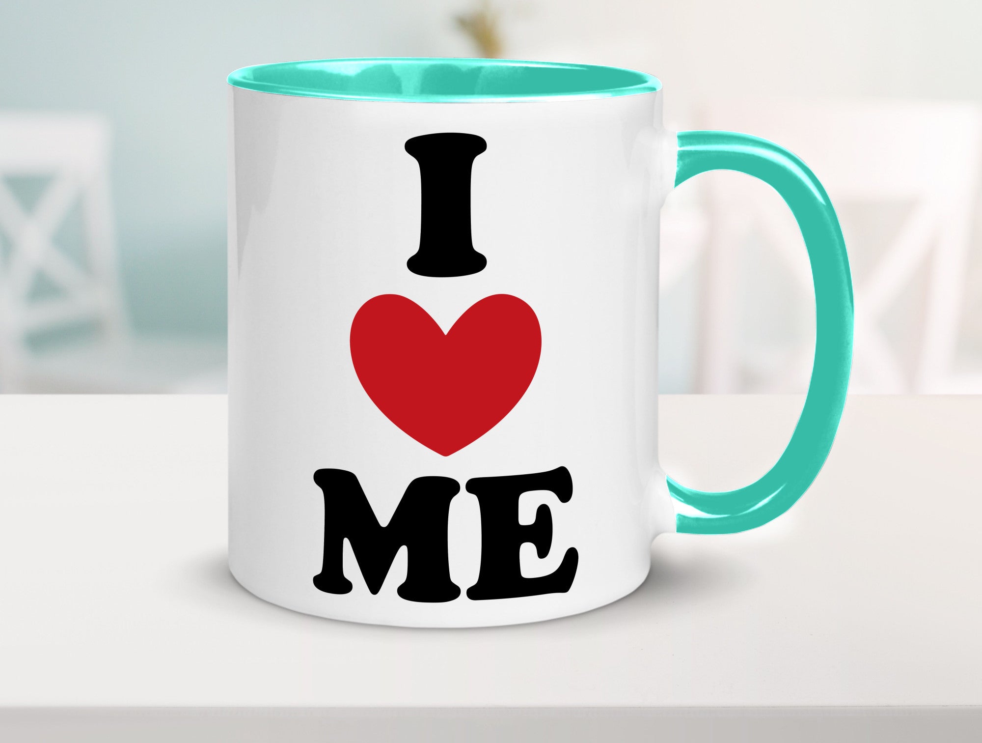 I love me vl9 Geschenkidee Humor Tasse