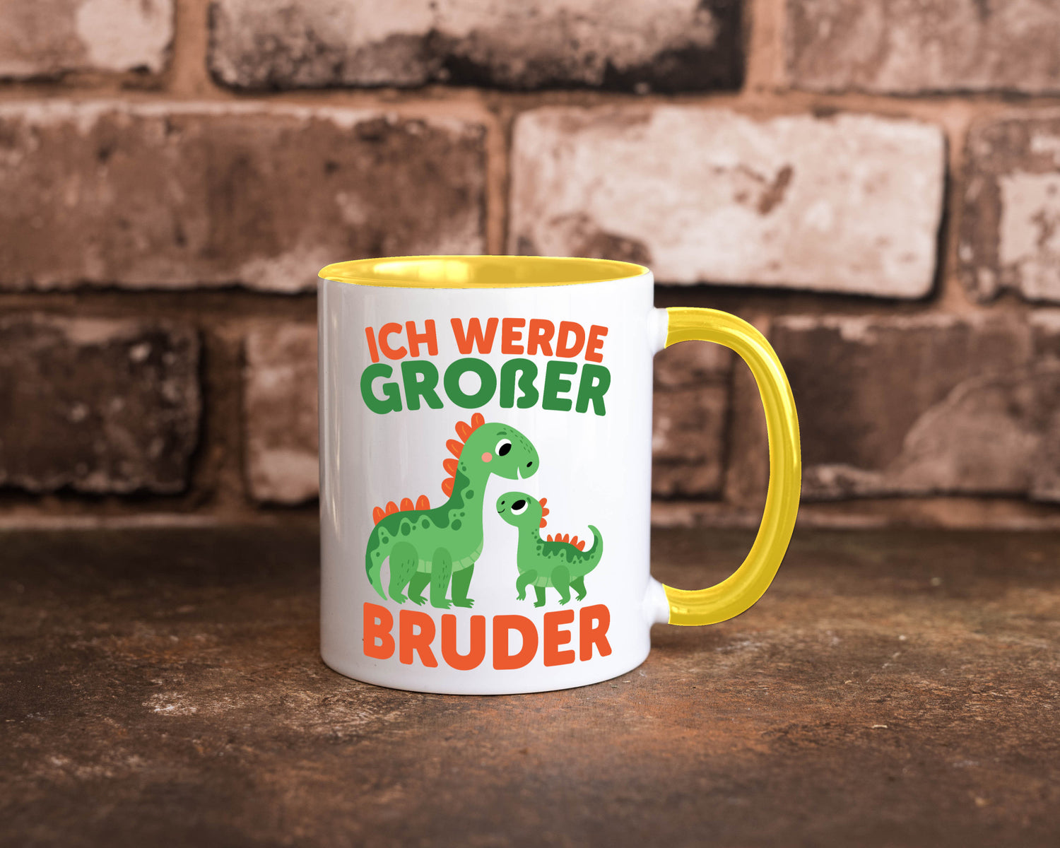 Ich werde Großer Bruder | Dino Brudersaurus lustig Humor Geschenkidee Geschenk
