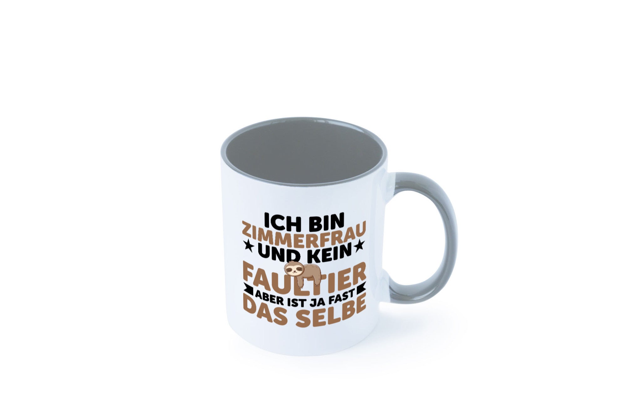 Ich bin kein Faultier: Zimmerfrau| Holzbau | Handwerkerin v2 Geschenk