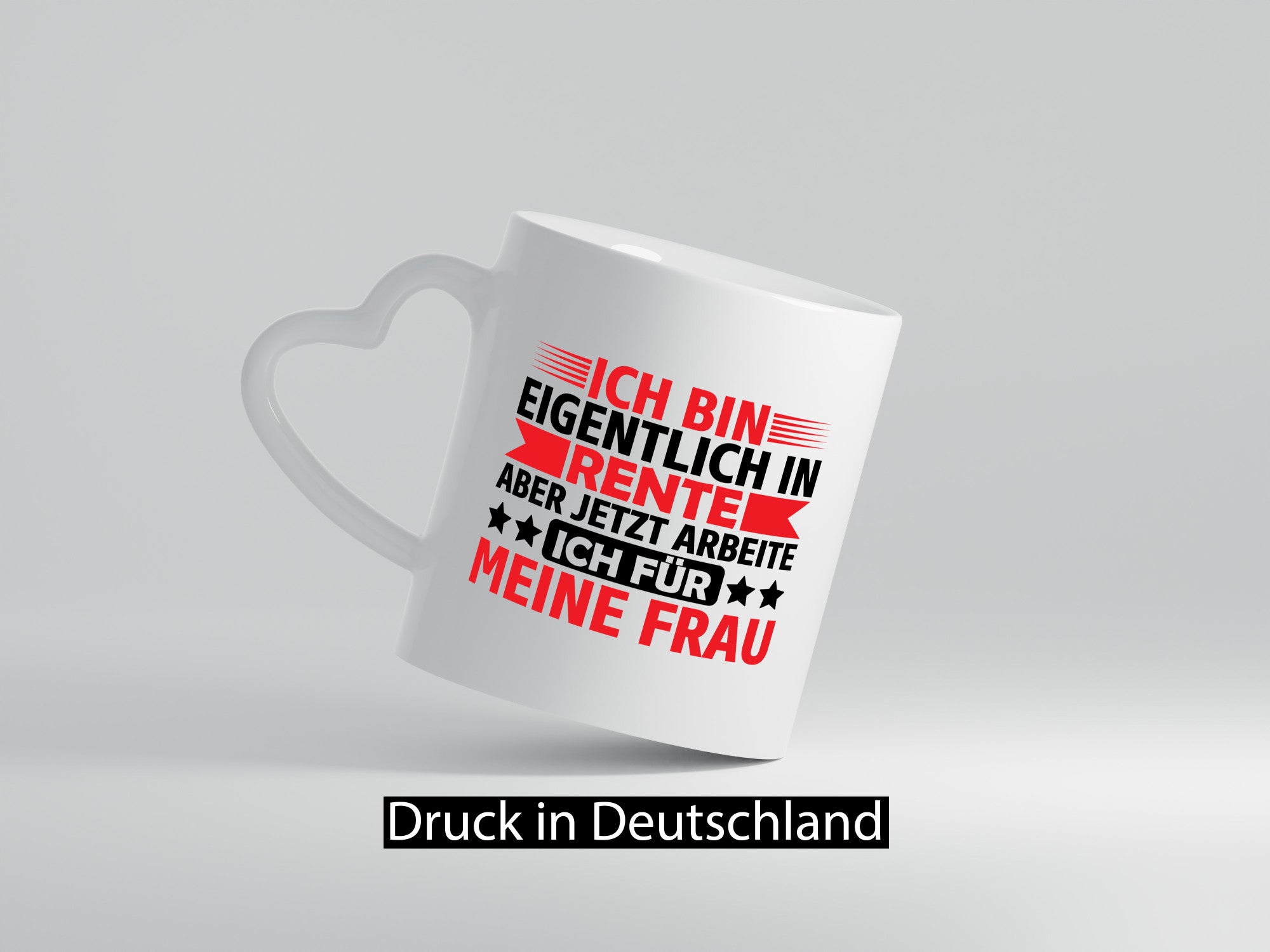 Arbeite für meine Frau | Rentner Ruhestand Pension Humor Jubiläum Geschenkidee
