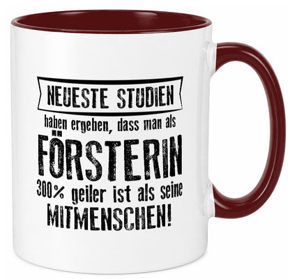 Neuste Studien: Försterin | Forst Arbeit Geschenkidee Kollegen Büro Humor Tasse