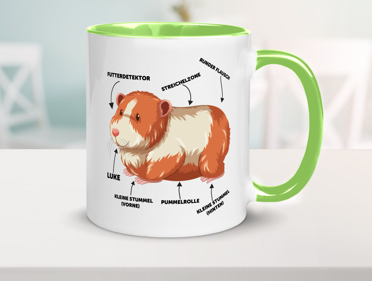 Meerschwein Geschenkidee Humor Tasse