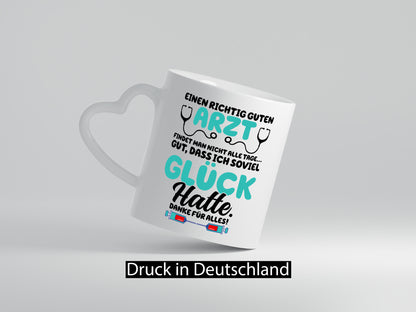 Richtig guter Arzt | Dankeschön Tasse Ärzte Spruch vl4 lustig Humor