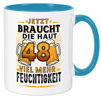 48 braucht die haut mehr Feuchtigkeit | 48. Geburtstag Geschenk Geschenkidee