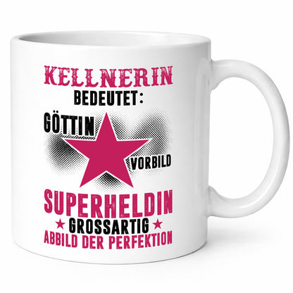 Bedeutung von Kellnerin | Beruf kellnern Bedienung Humor Arbeit Kollegen Büro