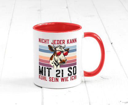 Mit 21 so gut aussehen | 21. Geburtstag Landwirt Bauer v2 Humor Geschenkidee