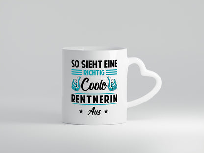 Eine richtig coole Rentnerin aus | Ruhestand Rente Geschenkidee Jubiläum Humor