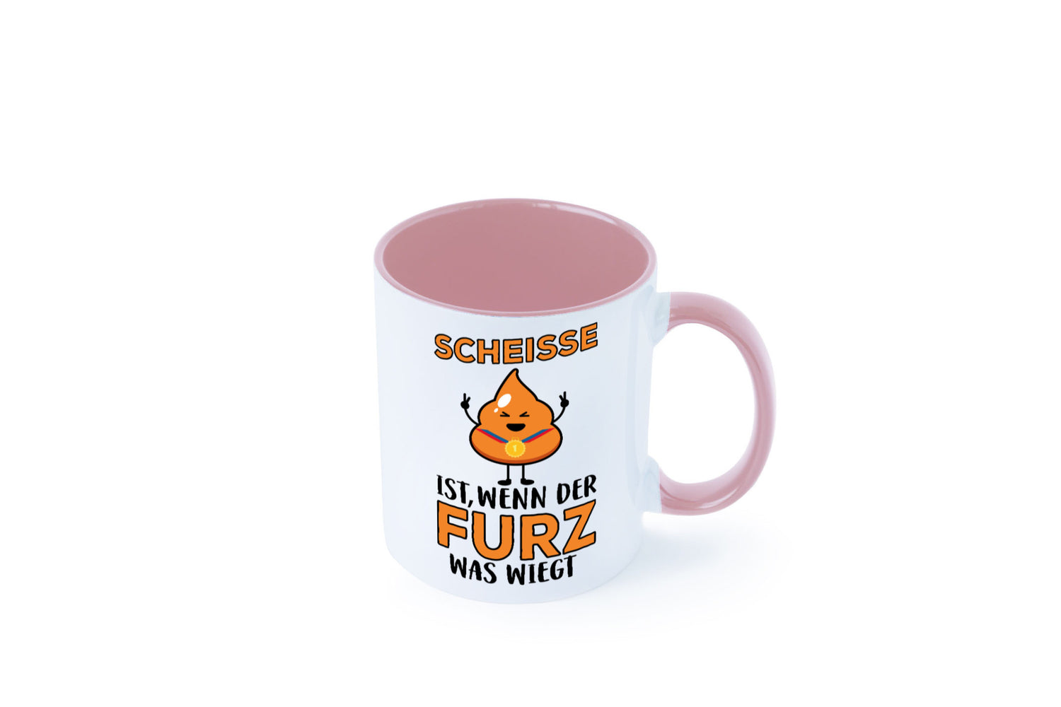 Scheisse ist lustiger Spruch Geschenk Humor Geschenkidee Tasse