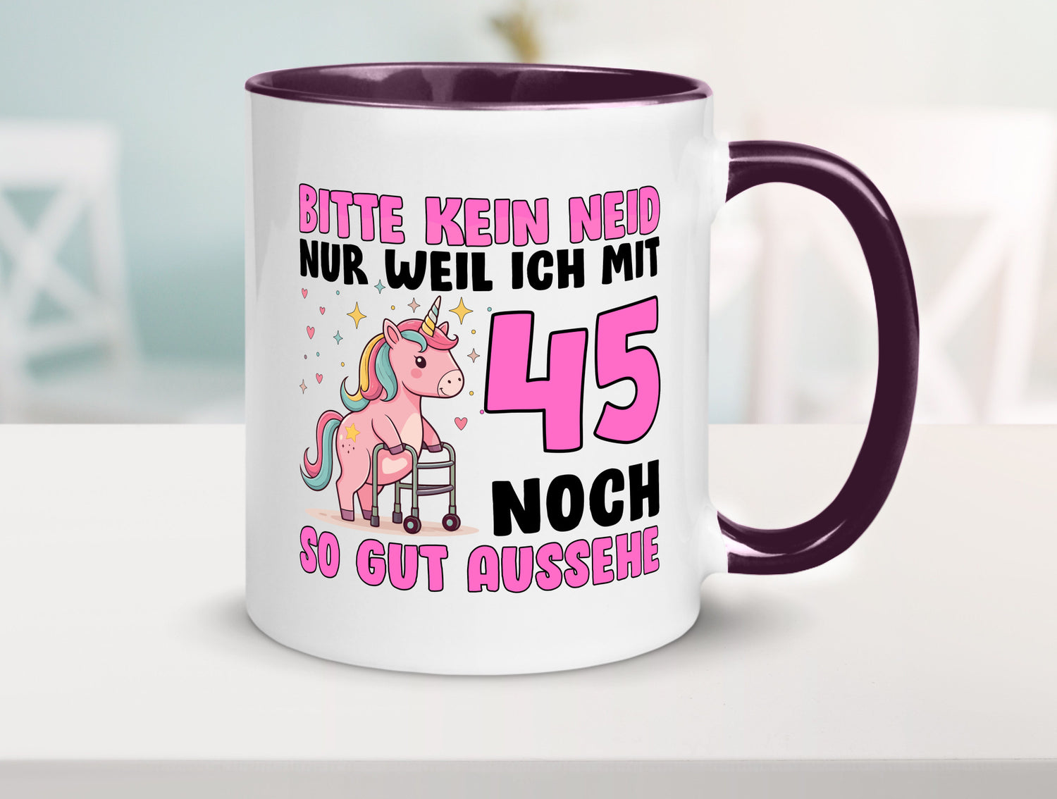 45. Geburtstag | 45 Jahre Mit noch so gut aussehen Geschenk Geschenkidee