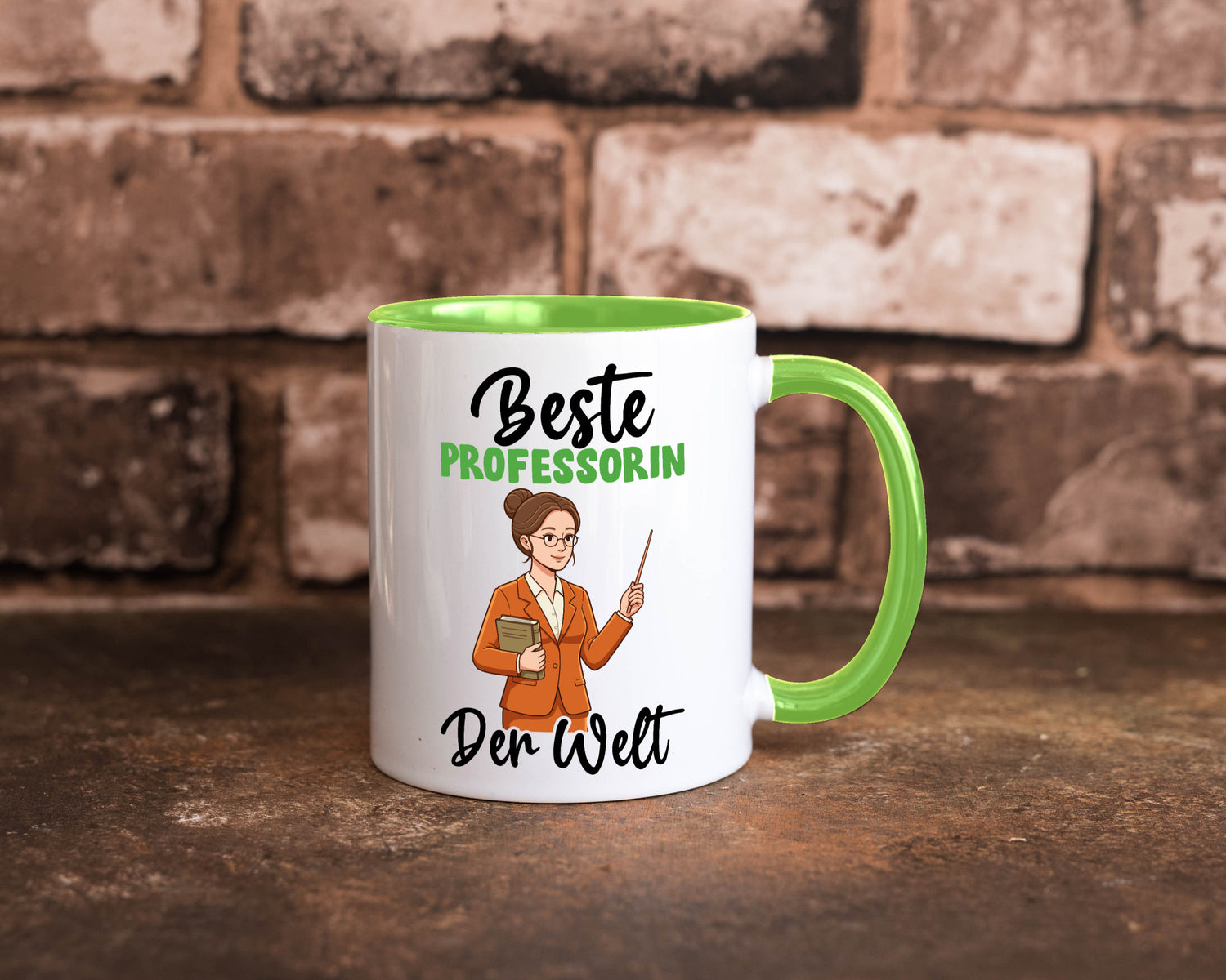 Beste Professorin | Uni Universität v2 Humor Geschenkidee Tasse