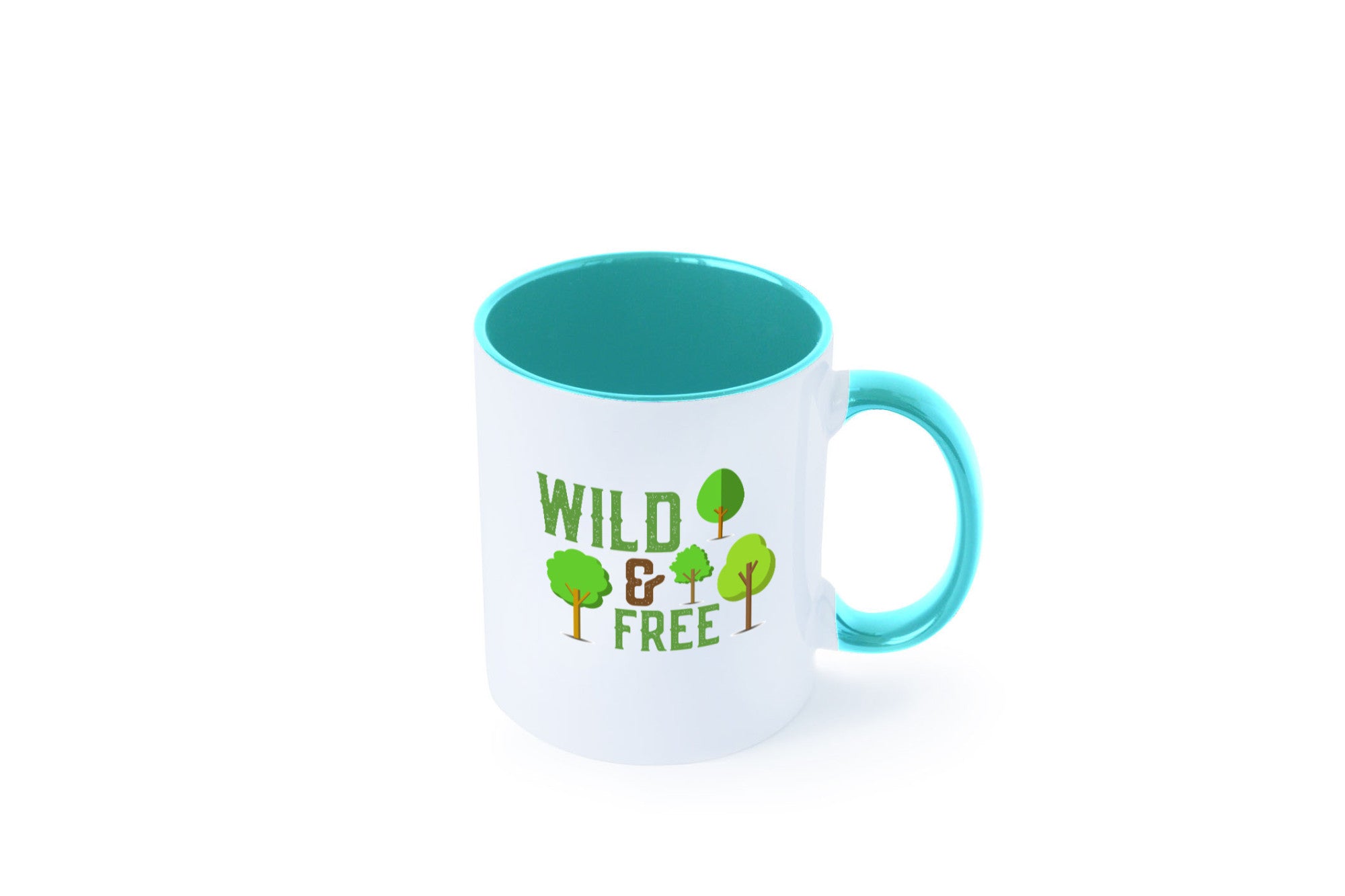 Wild and free | Freiheit Camper Hobbycamper Geschenkidee Humor Tasse
