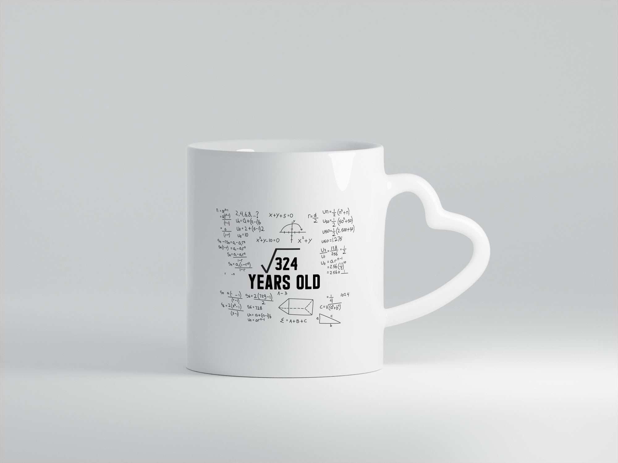 Quadratwurzel 324 | Geburtstag 18 Jahre Mathematik lustig Geschenkidee Geschenk