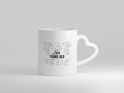 Quadratwurzel 324 | Geburtstag 18 Jahre Mathematik lustig Geschenkidee Geschenk