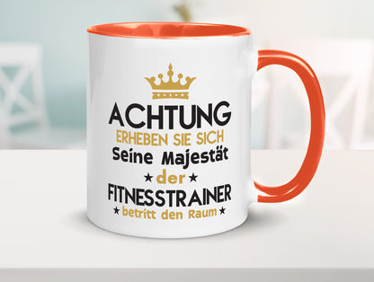 Seine Majestät Fitnesstrainer | Personal Trainer Sport lustiger Spruch Geschenk