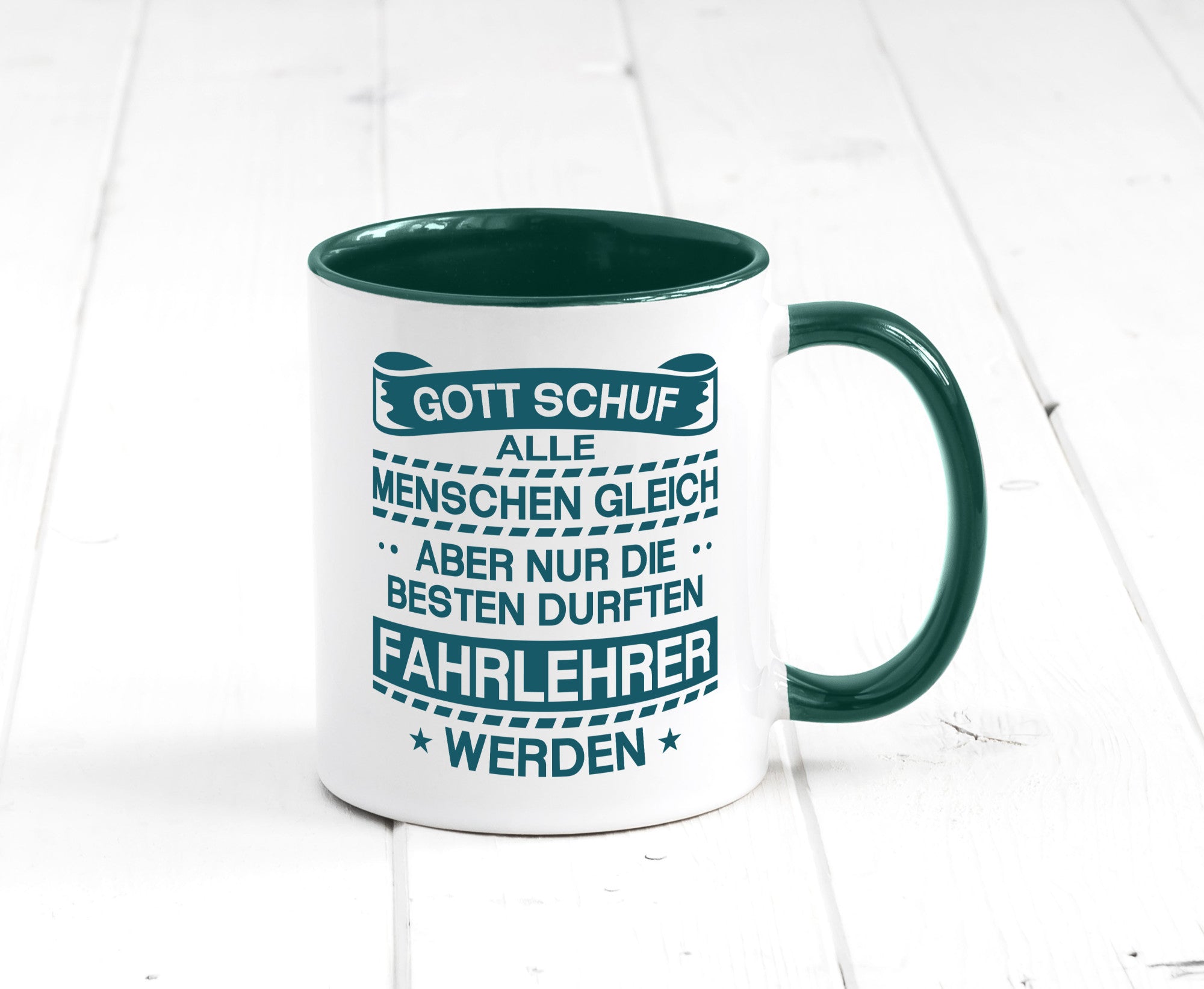 Alle Menschen gleich, die Besten sind Fahrlehrer | Sterne Humor Geschenkidee