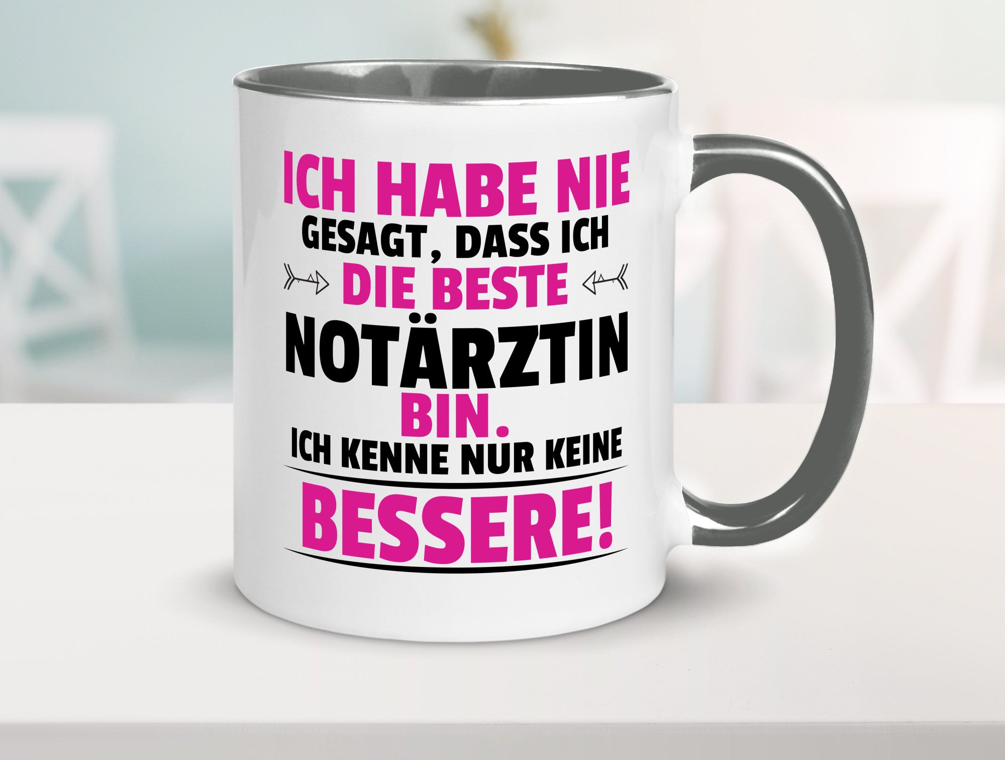 Die Beste Notärztin | Ärztin Humor Geschenkidee Tasse