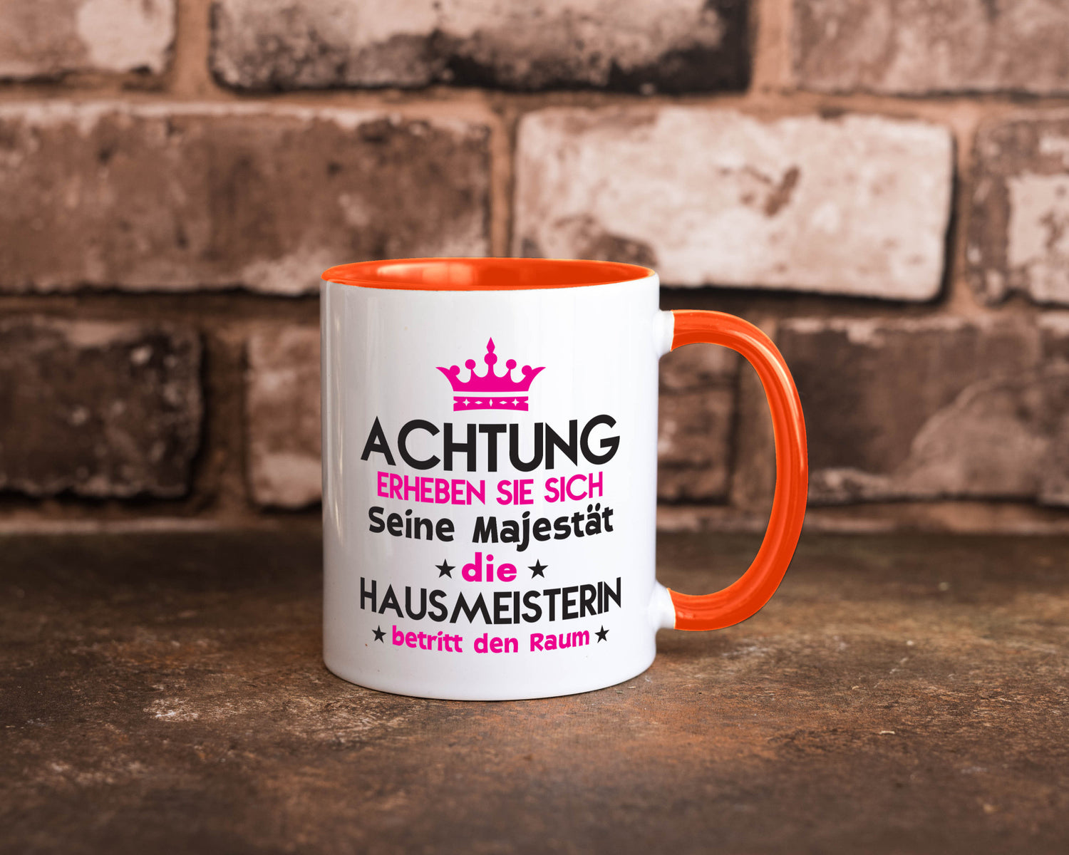Seine Majestät Hausmeisterin | Hauswart Humor Geschenkidee Tasse