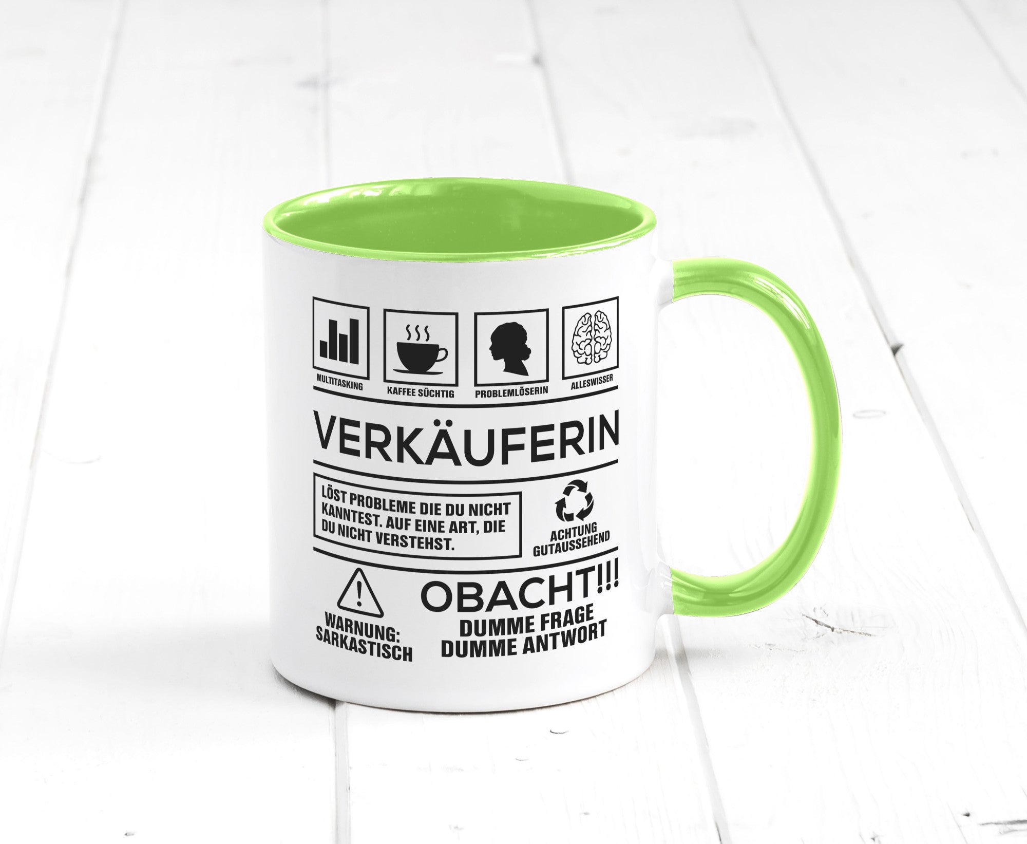 Achtung Probleme Verkäuferin| Kollegin | Verkaufsjob lustig Arbeit Kollegen