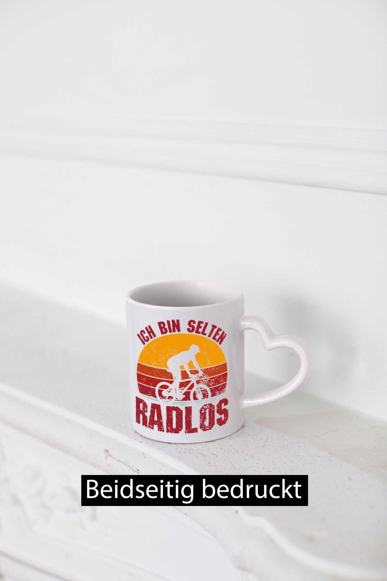 Ich bin Selten Radlos | Radfahrer Mountainbike Humor Geschenkidee Tasse
