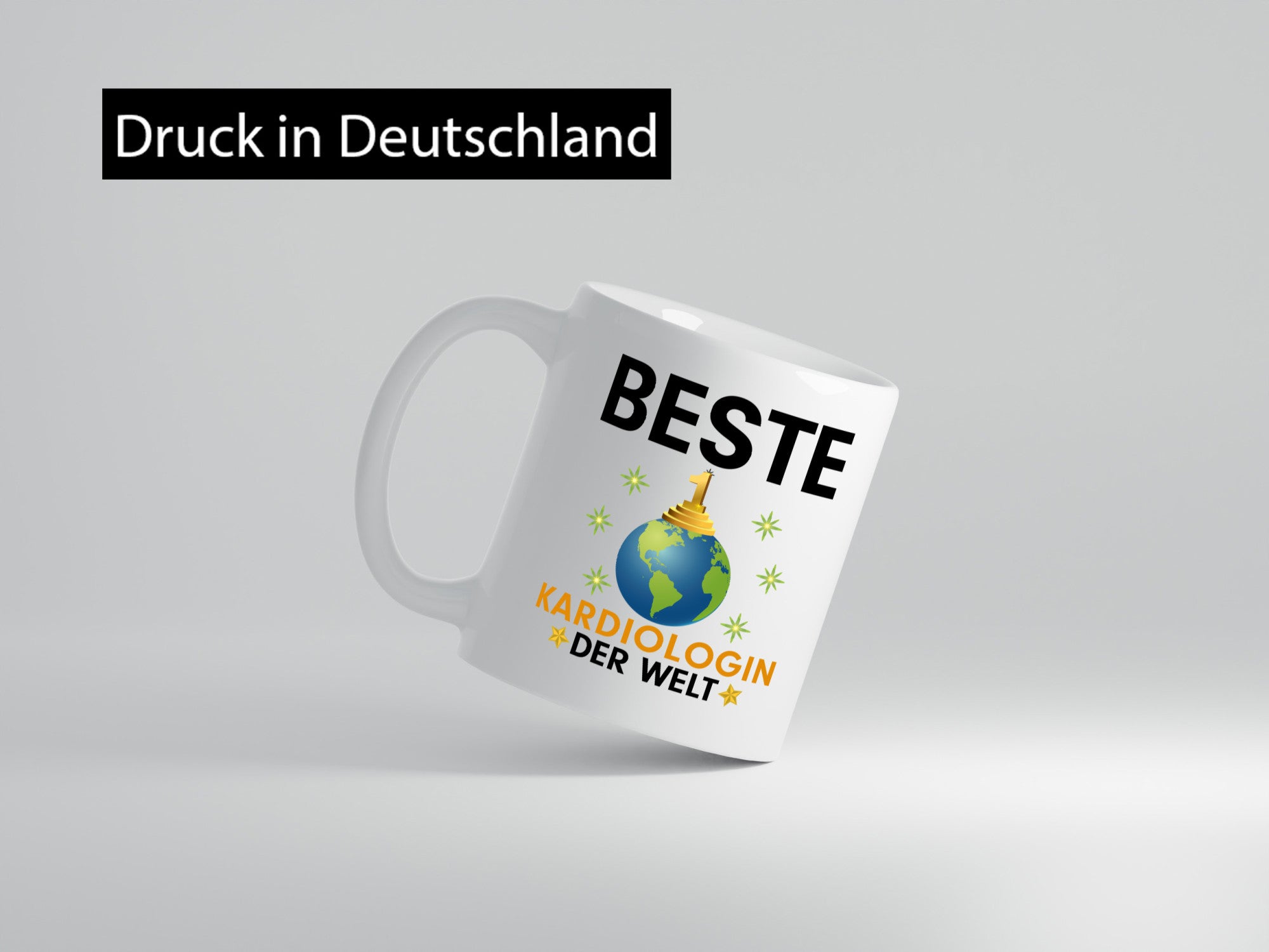 Welt Beste Kardiologin | Kardiologie lustig Humor Geschenkidee Geschenk Tasse