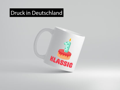 Erstklassig Tasse | Einschulung Erste Klasse Kuchen Geschenk Humor Geschenkidee