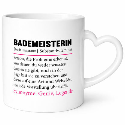 Bademeisterin | Frauen Beruf Schwimmmeisterin Geschenk Arbeit Kollegen Büro