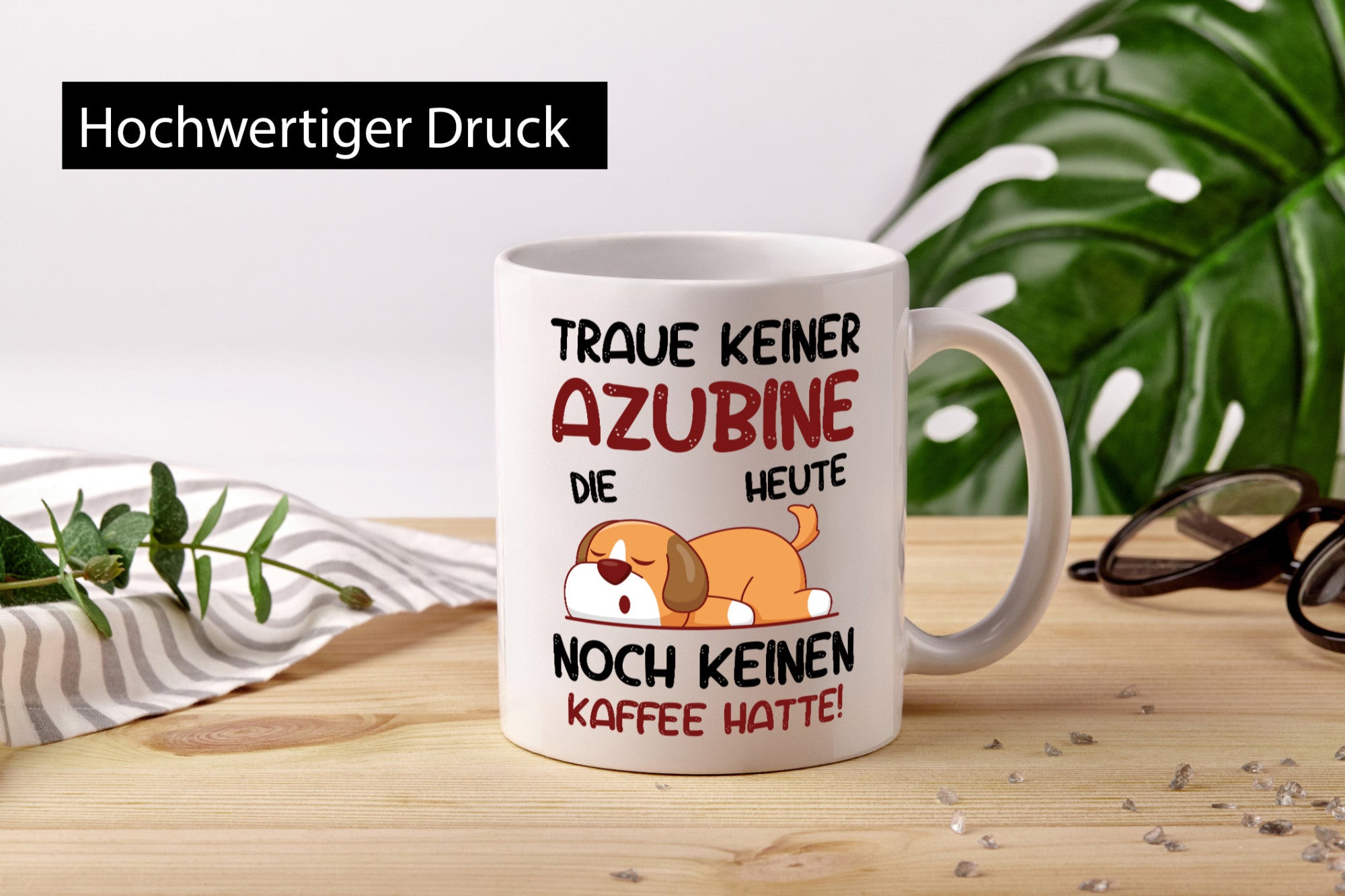 Traue keiner Azubine | Ausbildung Lehre Lehrling Geschenkidee Humor Tasse