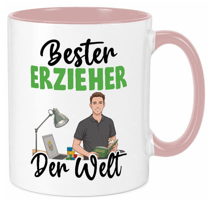 Bester Erzieher | Pädagoge Schule v2 Geschenk Humor Geschenkidee lustiger
