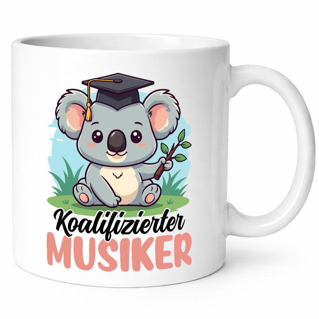 Qualifizierter Musiker | Musik Musiker lustiger Spruch Geschenk Humor